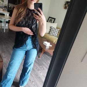 Lace tank top